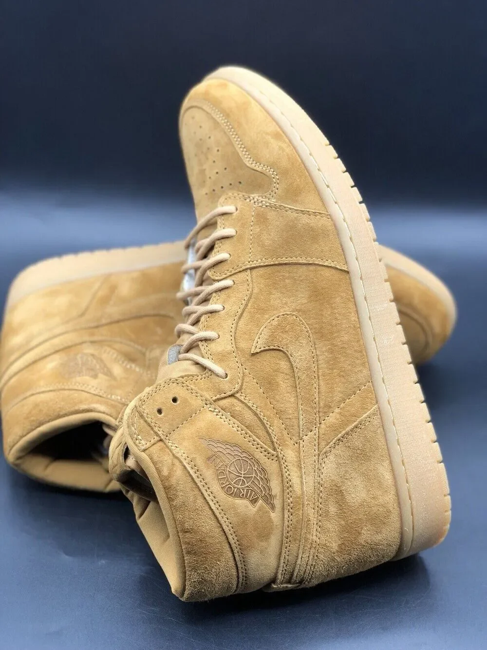 Jordan 1 Retro High Wheat - Size 14( 555088-710 )